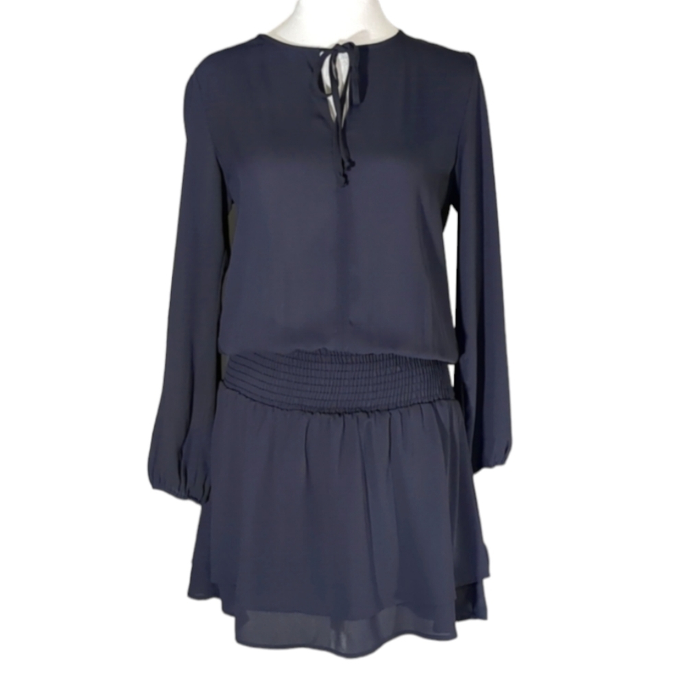 Veronica M,Mini dress,long sleeve,size xs,color black,